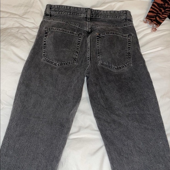 high waisted boyfriend jeans - Picture 2 of 2